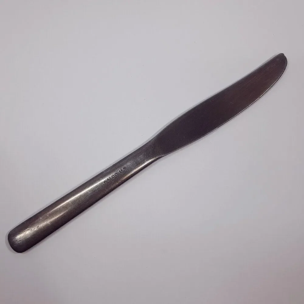 Vintage Walco US Dinner Knife‎ Mess Hall Military butter chow mess food hall